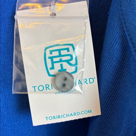 Tori Richard NWT Polo Dress Sunsational Terry Debbi Modal Casual Dress Sz Large - Picture 3 of 12